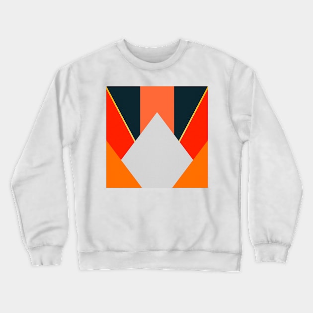 Art Deco Diamond Crewneck Sweatshirt by PhotoArtLJR